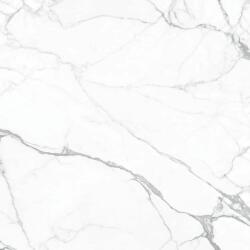 SPANYOL 90x90 GE Artemisa fehér alapon szürke erezetes márvány hatású fényes rektifikált padlólap