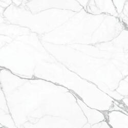 120x120 GE Artemisa fehér alapon szürke erezetes márvány hatású fényes rektifikált padlólap