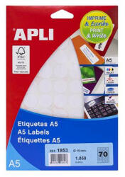 APLI Etikett LCA1853 19mm kör 1050 etikett/csomag APLI