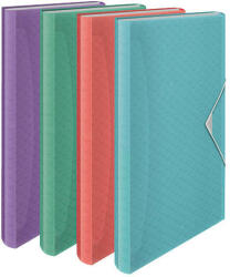 Esselte Irattartó harmonika PP ESSELTE Colour'Breeze áttetsző zöld