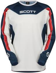 SCOTT Tricou motocross Scott EVO DIRT roșu și alb (SC20403000)
