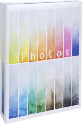 Exacompta fotóalbum (22, 5x32 cm, 100old, 300 fotó) fehér, Rainbow (62883E)