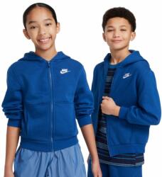 Nike Hanorace fete "Nike Kids Club Fleece Full-Zip Hoodie - court blue/white
