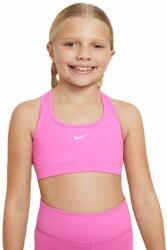 Nike Melltartó Nike Girls Swoosh Sports Bra - playful pink/white