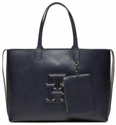 Tommy Hilfiger Táska Tommy Hilfiger Iconic Tommy Tote AW0AW15687 Space Blue DW6 00