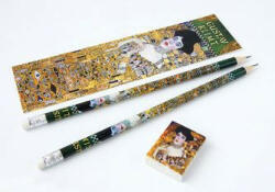 Czworka Ajándékcsomag könyvjelzővel, radírral, 2 db ceruzával, KLIMT: Adele