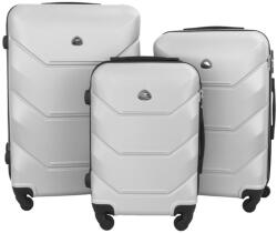  Bőrönd Szett - 3 Az 1-ben Készlet 950-es Modell - Ezüst - (5903978409930)