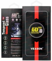 Veason 6D teljes kijelzős üvegfólia Samsung A14 4G / A14 5G (fekete)