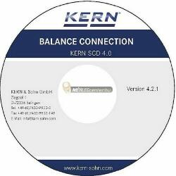 KERN Balance Connection Pro program KERN mérlegekhez - Win, Excel, SAP, SQL, http kapcsolatokkal (SCD-4.0-PRO-DL)