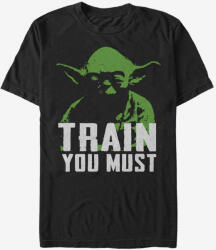 ZOOT. Fan Férfi ZOOT. Fan Star Wars Yoda Train You Must Póló 3XL Fekete