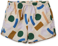 Liewood Sort pentru baie cu protectie UV 40+ - Aiden - Paint stroke / Sandy - Liewood