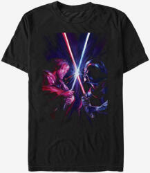 ZOOT. Fan Star Wars Obi Van Kenobi Darth Vader Tricou ZOOT. Fan | Negru | Bărbați | S