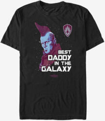 ZOOT. Fan Marvel Best Daddy In The Galaxy Yondu Strážci Galaxie Tricou ZOOT. Fan | Negru | Bărbați | S