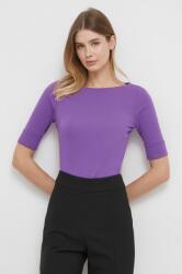 Lauren Ralph Lauren t-shirt női, lila - lila S - answear - 19 990 Ft