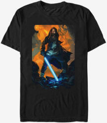 ZOOT. Fan Star Wars Obi Wan Kenobi Tricou ZOOT. Fan | Negru | Bărbați | S