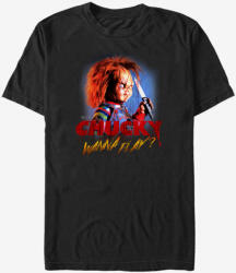 ZOOT. Fan NBCU Chucky Creepy Wanna Play Tricou ZOOT. Fan | Negru | Bărbați | S