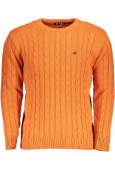 U. S. Grand Polo Equipment & Apparel Pulover tricotat barbati cu logo portocaliu (FI-USTR952_ARMATTONE_XL)