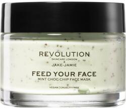 Revolution Skincare Mască revigorantă cu extract de mentă pentru față - Revolution Skincare X Jake-Jamie Mint Choc Chip 50 ml