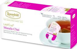 Ronnefeldt LeafCup Masala Chai pliculete de ceai 15 x 4, 3 g