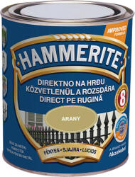 Hammerite Fényes 0, 75l Arany (5011867042138)
