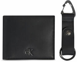 Calvin Klein Jeans Pénztárca és kulcstartó szett Gifting Bifold/Keyfob K50K511201 Fekete (Gifting Bifold/Keyfob K50K511201)
