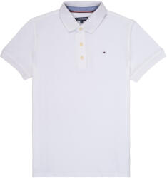 Tommy Hilfiger Tricou Polo mânecă scurtă Băieți KB0KB03975 Tommy Hilfiger Alb 4 ani