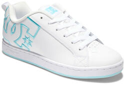 DC Shoes Pantofi sport modern Femei Court graffik 300678 WHITE/WHITE/BLUE (XWWB) DC Shoes Alb 37