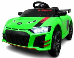 R-Sport Cabrio A1 Zielony, autko na akumulator, funkcja bujania, PILOT