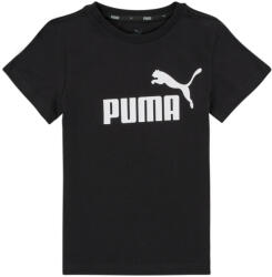 PUMA Tricouri mânecă scurtă Băieți ESSENTIAL LOGO TEE Puma Negru 164 cm