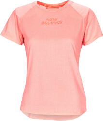 New Balance Tricouri mânecă scurtă Femei Printed Impact Run Short Sleeve New Balance roz EU XS