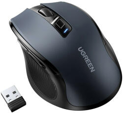 UGREEN Mouse wireless UGREEN MU006 2.4 GHz Bluetooth 800-4000DPI (negru) 90855