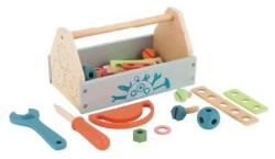 Eco Toys Cutie cu unelte din lemn Ecotoys TL80013