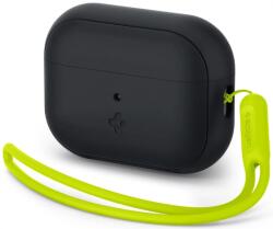 SPIGEN Bretea SPIGEN Silicone Fit Apple AirPods Pro 1 / 2 negru/verde Phantom (ACS05810)