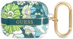 Guess Husă Guess GUAPHHFLN pentru AirPods Pro, verde, Flower Strap Collection (GUAPHHFLN)