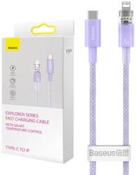 Baseus Fast Charging cable Baseus USB-C to Lightning Explorer Series 1m, 20W, purple (6932172629045)