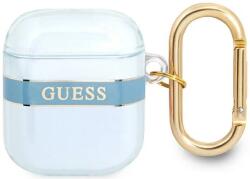 Guess Husă Guess GUA2HHTSB pentru AirPods, albastră, Strap Collection (GUA2HHTSB)