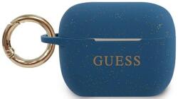 Guess GUACAPSILGLBL AirPods Pro capac albastru Silicon Glitter (GUACAPSILGLBL)