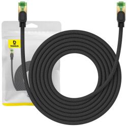 Baseus Braided network cable cat. 8 Ethernet RJ45, 40Gbps, 5m (black)