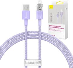 Baseus Fast Charging cable Baseus USB-A to Lightning Explorer Series 1m 2.4A, purple (6932172628963)