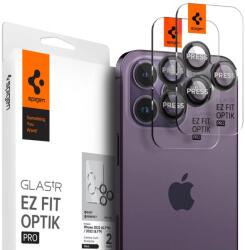 Spigen Capac Pentru Spigen Optik. Tr „ez Fit Aparat De Fotografiat Protector 2-pack Iphone 14 Pro/14 Pro Max Negru (agl05205)