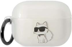 Karl Lagerfeld husă AirPods Pro 2 transparentă Ikonik Choupette (KLAP2HNCHTCT)