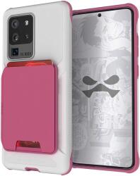 Ghostek - Carcasă portofel Samsung Galaxy S20 Ultra Exec 4, roz (GHOCAS2433)
