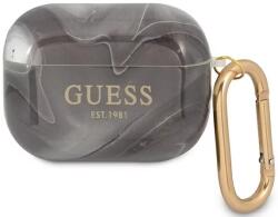 Guess Ghici GUAPUNMK AirPods Pro acoperă colecția de marmură neagră (GUAPUNMK)