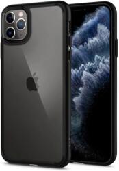Spigen - Carcasă iPhone 11 Pro Max Ultra Hybrid, Negru mat (075CS27136)