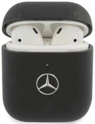 Mercedes AirPods cover Black Electronic Line (MEA2CSLBK)