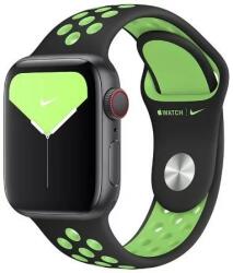 Apple Nike Sport Band Apple Watch 38/40/41mm black-lime blast (MXQW2FE/A)