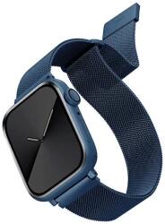 UNIQ Curea UNIQ Dante Apple a Watch Seria 4/5/6/7/SE 42/44/45mm. Oțel inoxidabil albastru cobalt (UNIQ-45MM-DANCBLU)