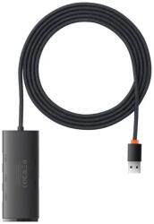Baseus Hub 4w1 Baseus Lite Series USB la 4x USB 3.0 2m (czarny)
