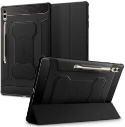 Spigen Rugged Armor Pro husă neagră pentru Samsung Galaxy Tab S9 Ultra/Tab S8 Ultra (ACS06538)