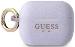 Guess Ghici GUAPSGGEU AirPods Pro capac violet Silicon Glitter (GUAPSGGEU)